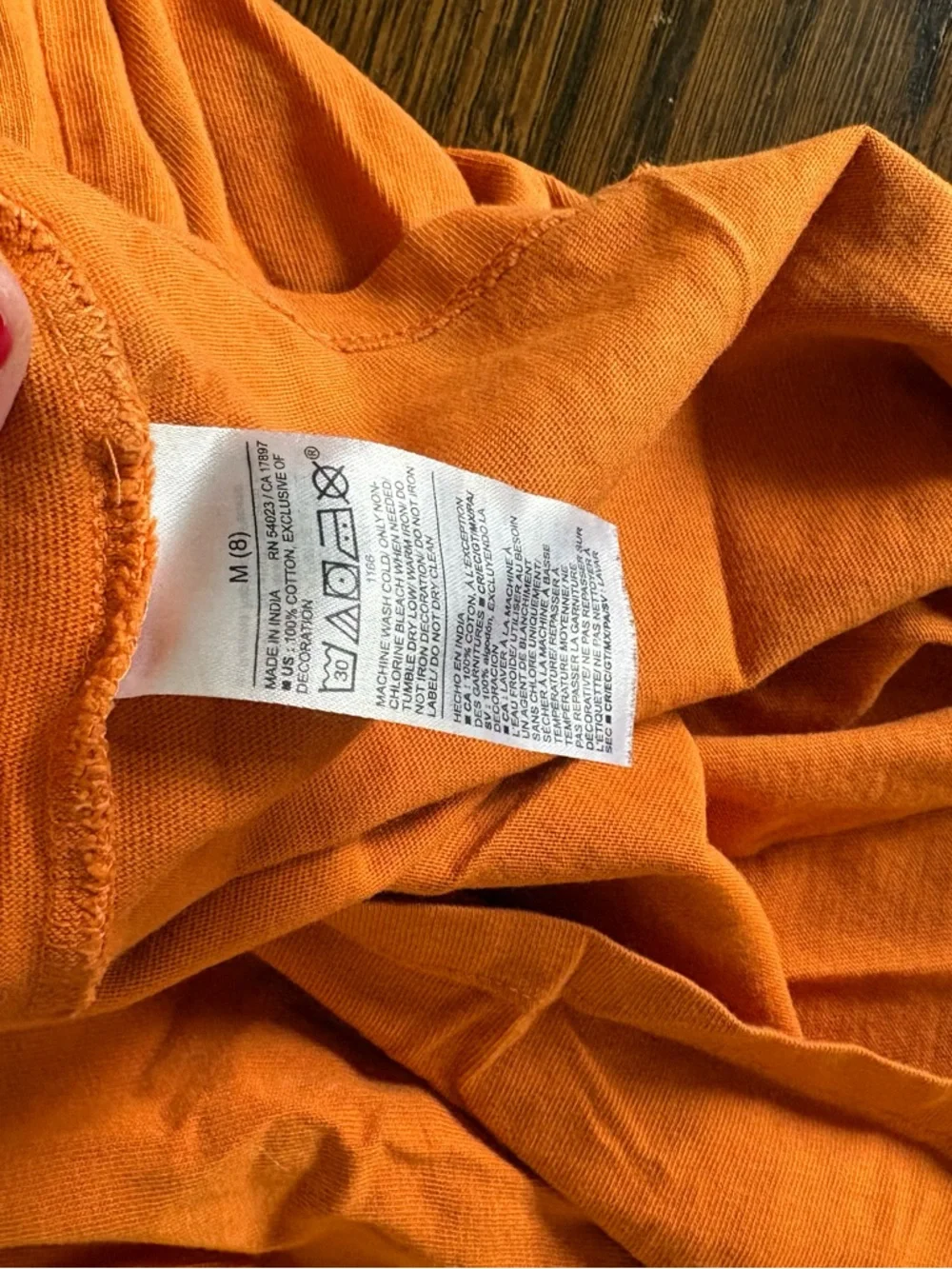 Old navy boys orange short sleeve tee